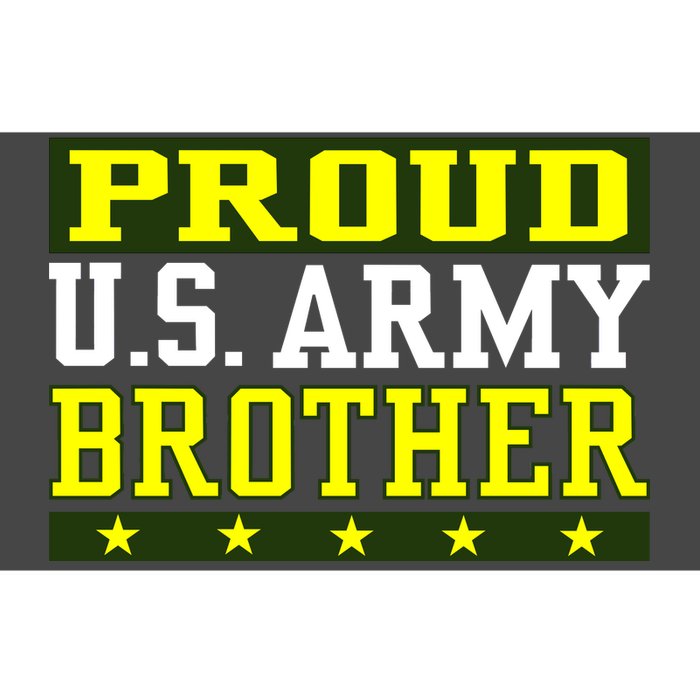 Proud U.S. Army Brother Bumper Sticker