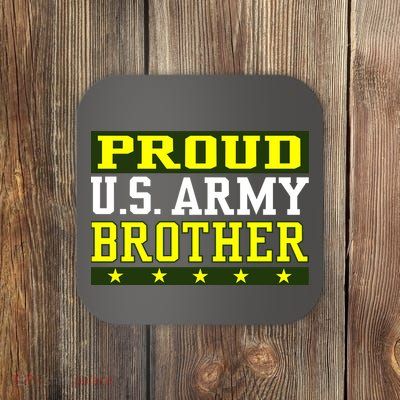 Proud U.S. Army Brother Coaster