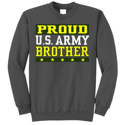 Proud U.S. Army Brother Tall Sweatshirt