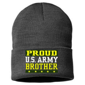 Proud U.S. Army Brother Sustainable Knit Beanie