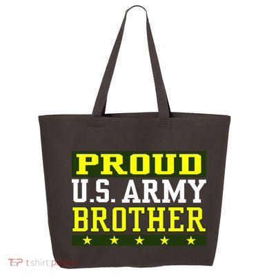 Proud U.S. Army Brother 25L Jumbo Tote