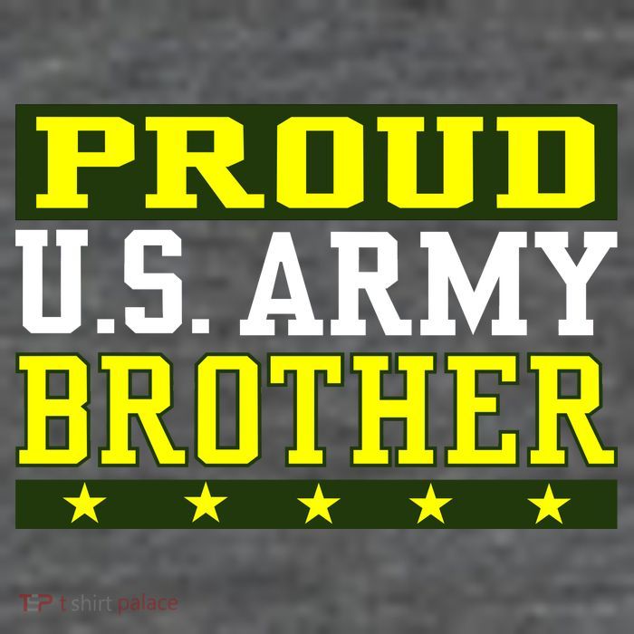 Proud U.S. Army Brother Baby Bodysuit