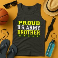 Proud U.S. Army Brother Tank Top