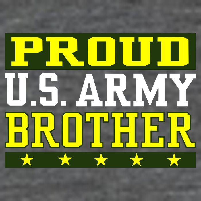 Proud U.S. Army Brother Tank Top