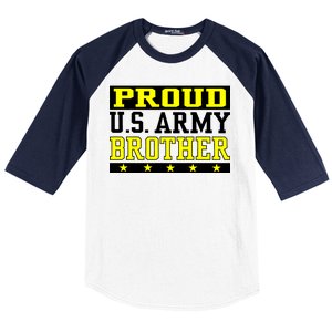 Proud U.S. Army Brother Baseball Sleeve Shirt