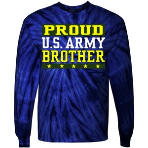 Proud U.S. Army Brother Tie-Dye Long Sleeve Shirt