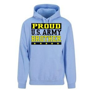 Proud U.S. Army Brother Unisex Surf Hoodie