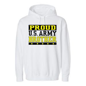 Proud U.S. Army Brother Garment-Dyed Fleece Hoodie