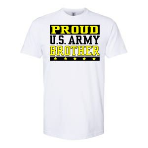 Proud U.S. Army Brother Softstyle CVC T-Shirt