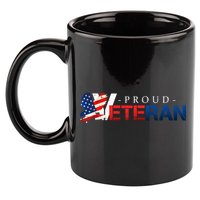 Proud USA Veteran Eagle 11oz C Handle Ceramic Mug