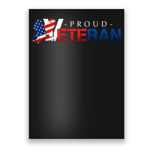 Proud USA Veteran Eagle Poster