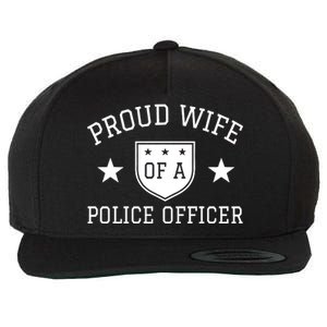 Proud Wife of A Police Officer Wool Snapback Cap