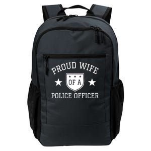 Proud Wife of A Police Officer Daily Commute Backpack