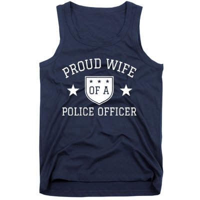 Proud Wife of A Police Officer Tank Top