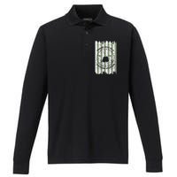 Proud Wife Of A Vietnam Veteran Performance Long Sleeve Polo