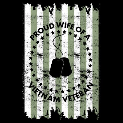 Proud Wife Of A Vietnam Veteran T-Shirt
