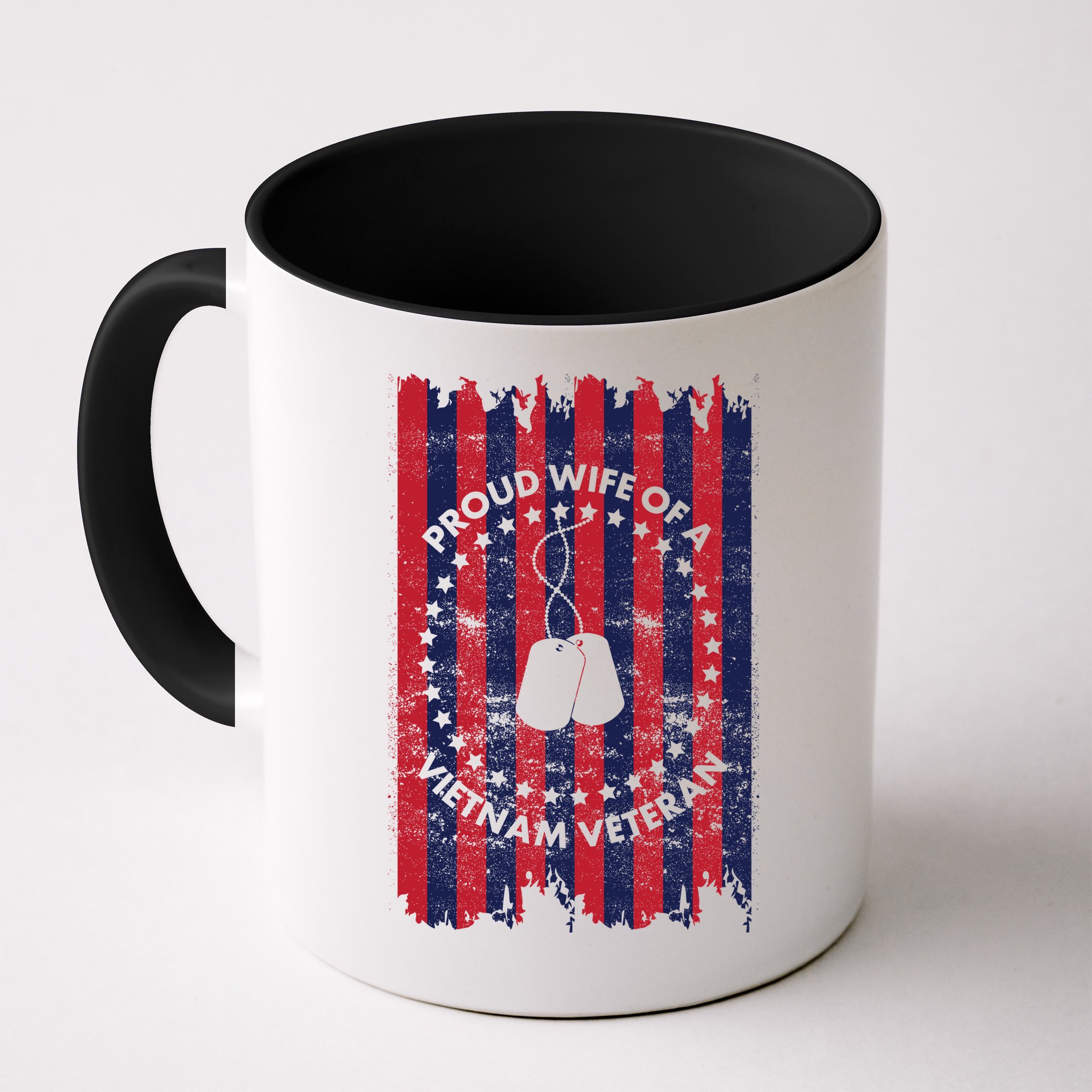 Proud Wife Of A Vietnam Veteran Mug