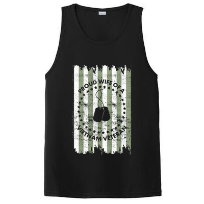 Proud Wife Of A Vietnam Veteran PosiCharge Competitor Tank
