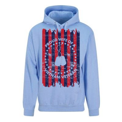 Proud Wife Of A Vietnam Veteran Unisex Surf Hoodie