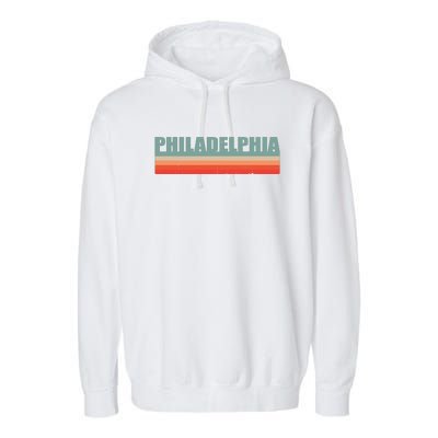 Philadelphia Retro Garment-Dyed Fleece Hoodie