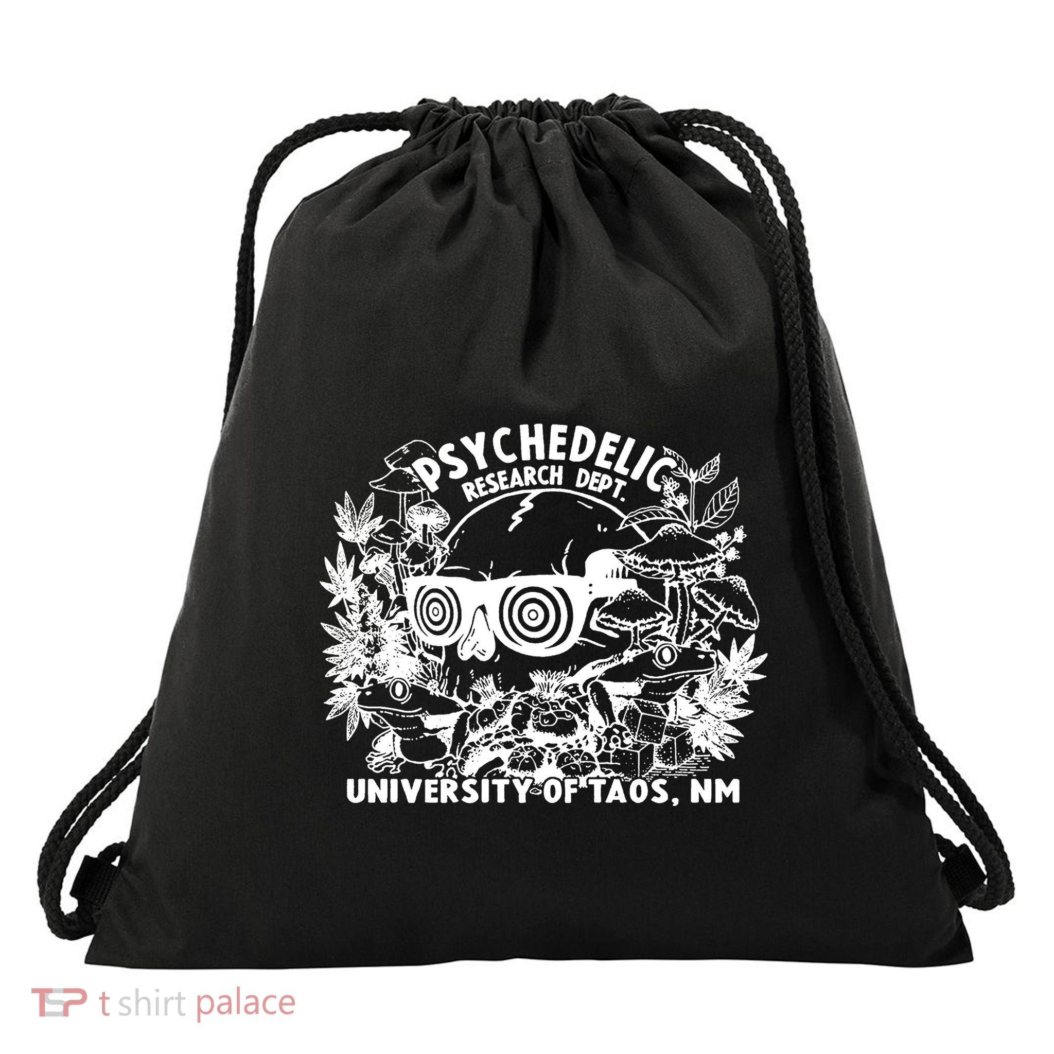Psychedelic Research Drawstring Bag