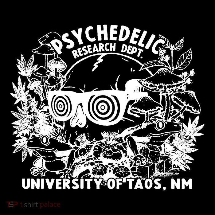 Psychedelic Research Drawstring Bag