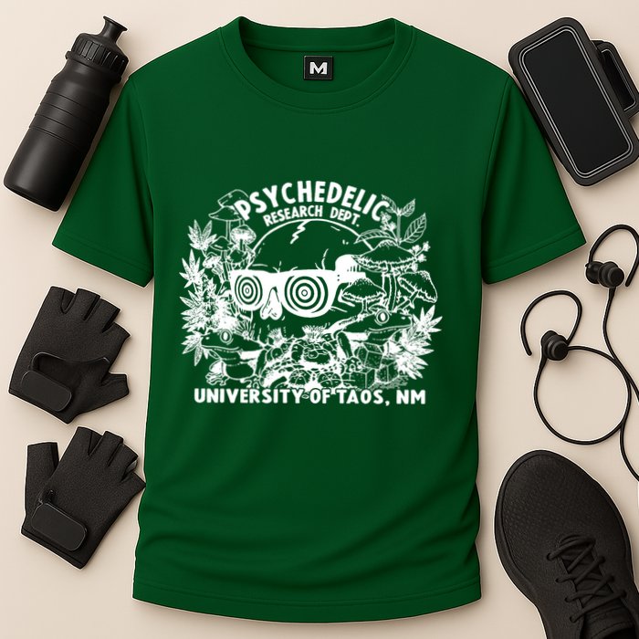 Psychedelic Research Cooling Performance Crew T-Shirt
