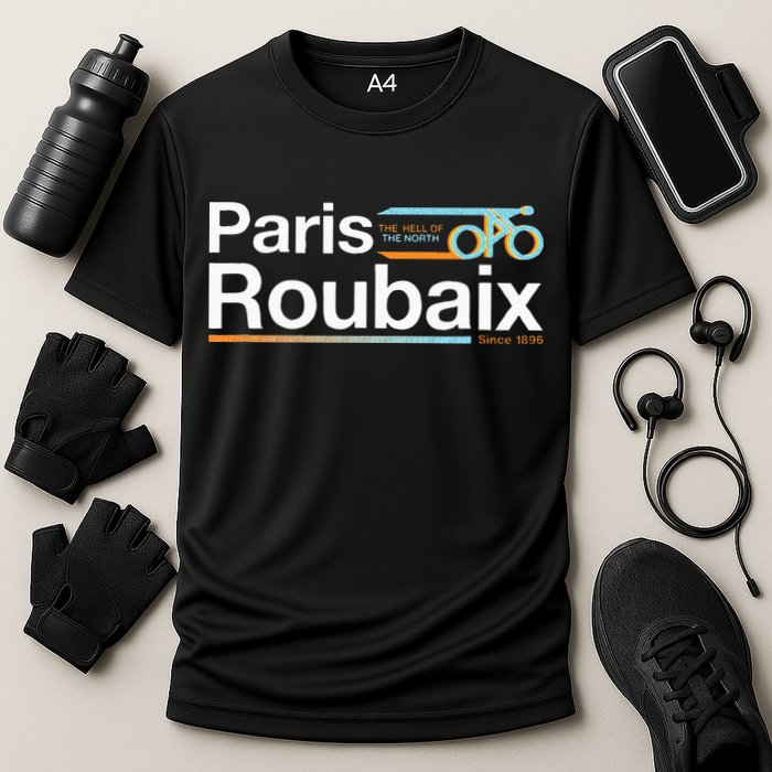 Paris Roubaix Cooling Performance Crew T-Shirt