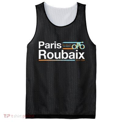 Paris Roubaix Mesh Reversible Basketball Jersey Tank