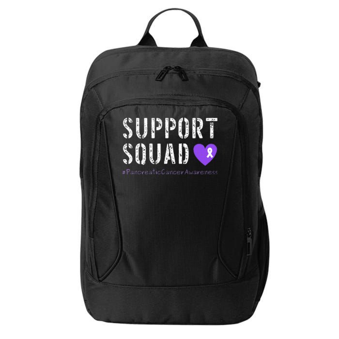 Purple Ribbon Pancreatic Cancer Awareness City Backpack