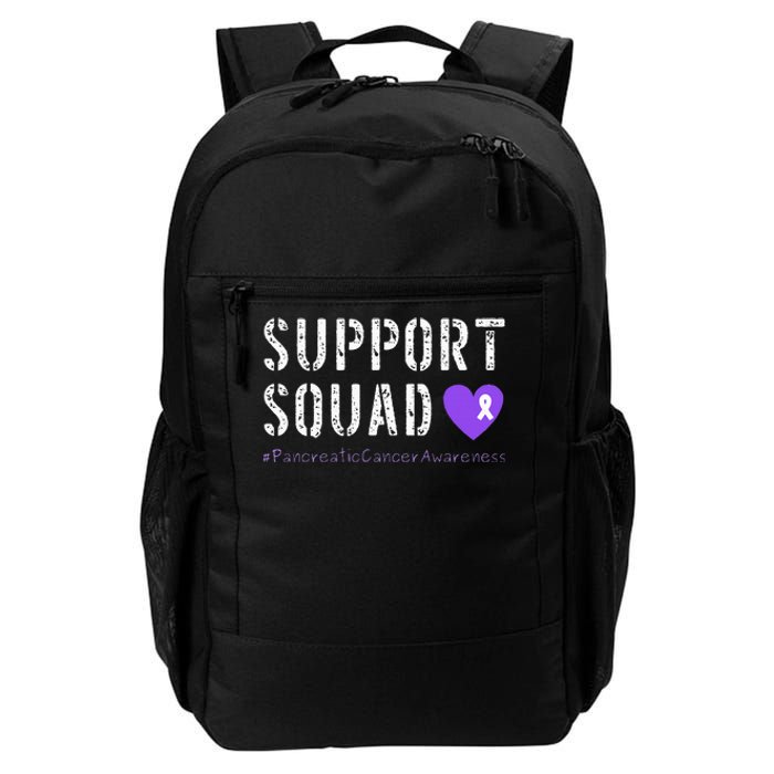 Purple Ribbon Pancreatic Cancer Awareness Daily Commute Backpack