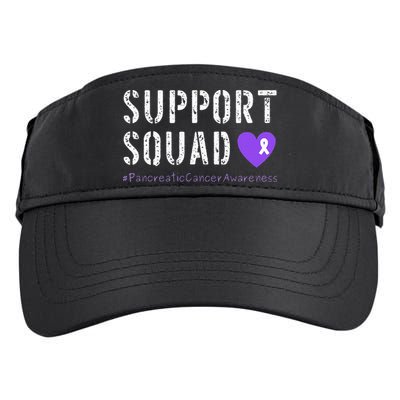 Purple Ribbon Pancreatic Cancer Awareness Adult Drive Performance Visor