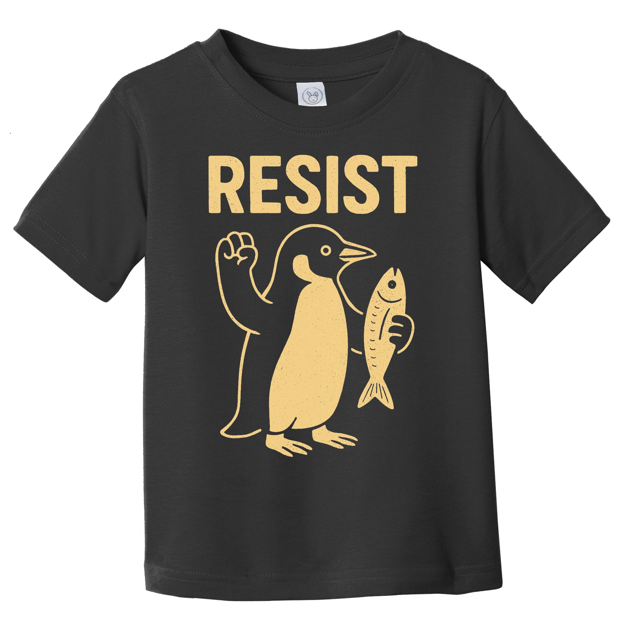 Penguin Resist Penguins Protest Against Tariffs Gift Toddler T-Shirt