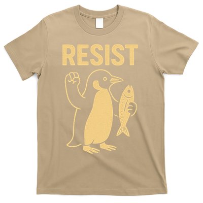 Penguin Resist Penguins Protest Against Tariffs Gift T-Shirt