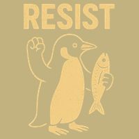 Penguin Resist Penguins Protest Against Tariffs Gift T-Shirt