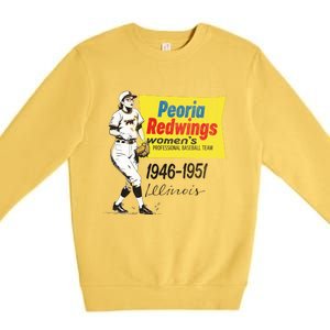 Peoria Redwings Premium Crewneck Sweatshirt