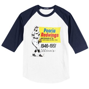 Peoria Redwings Baseball Sleeve Shirt