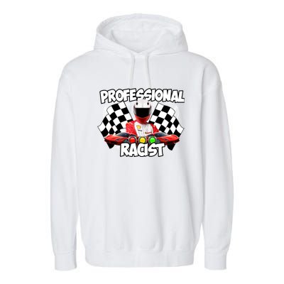 Professional Racist Garment-Dyed Fleece Hoodie