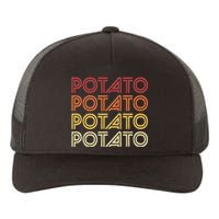 Potato Retro Potatoes Vintage Food Vegetable Vegan Yupoong Adult 5-Panel Trucker Hat