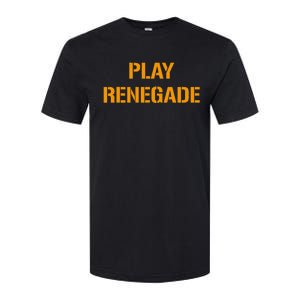 Play Renegade Pittsburgh Theme Softstyle CVC T-Shirt