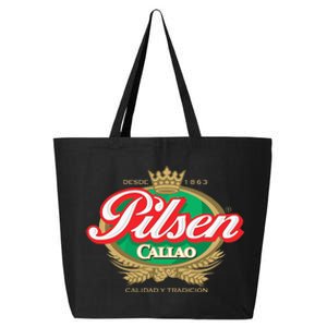 Peruvian Restaurant Pilsen Callao Beer Marca Peru Soccer 25L Jumbo Tote