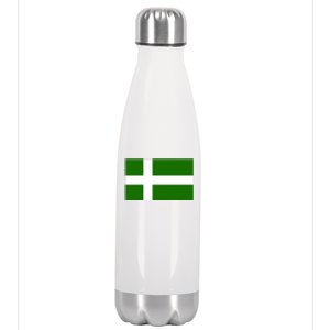 Puerto Rico Puerto Rican Independence Party Flag Stainless Steel Insulated Water Bottle