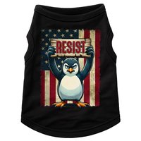 Penguin Resist Penguins Protest Against Tariffs Doggie Tank
