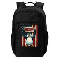 Penguin Resist Penguins Protest Against Tariffs Backpack