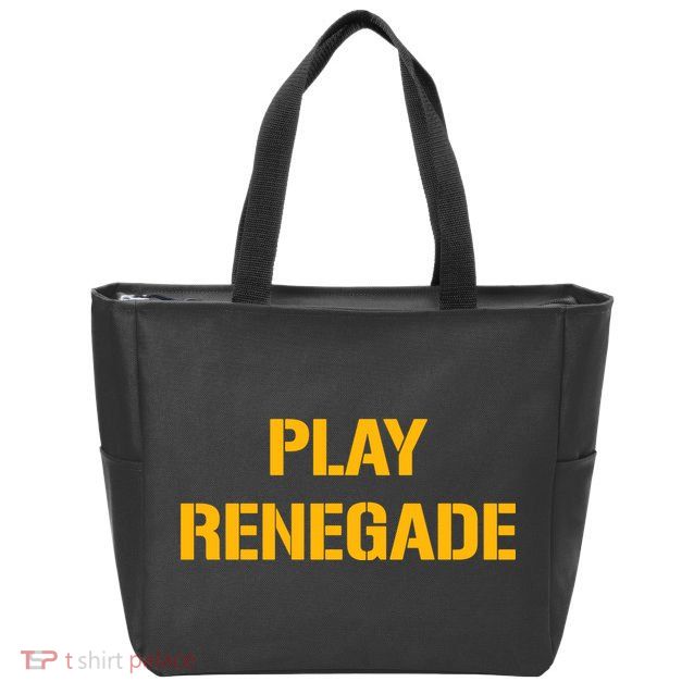 Play Renegade Zip Tote Bag