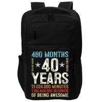 Pitbull Resting Pit Face Retro Funny Pit bull Lovers Impact Tech Backpack