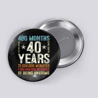 Pitbull Resting Pit Face Retro Funny Pit bull Lovers Button
