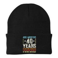 Pitbull Resting Pit Face Retro Funny Pit bull Lovers Beanie