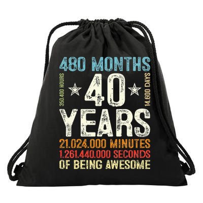 Pitbull Resting Pit Face Retro Funny Pit bull Lovers Drawstring Bag