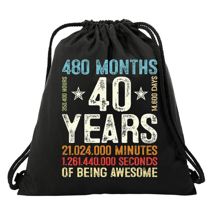 Pitbull Resting Pit Face Retro Funny Pit bull Lovers Drawstring Bag